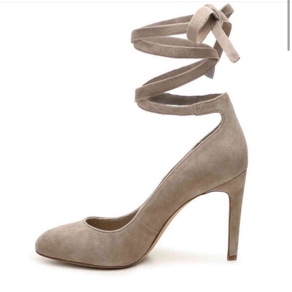 BCBGeneration Lace Up Heeels